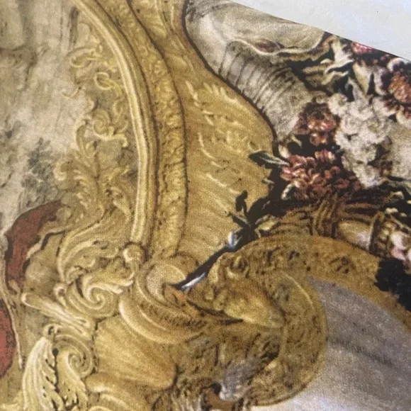 NWT! RARE! D&G Dolce & Gabbana ITALY RENAISSANCE Roman Empire Print Skirt 42